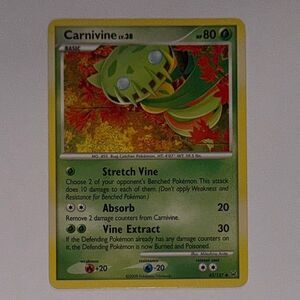 POKEMON CARD: Carnivine #43/127 (Pokemon Platinum)